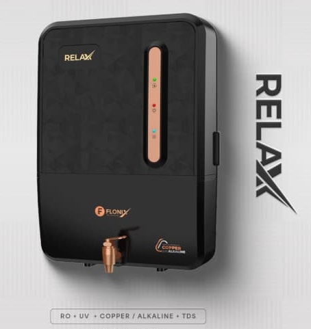 Flonix Relax Ro Water Purifier, Uv + Copper Alkaline Technology, Tds Control, In-Tank Purification System 3 Pune 1 Ro Service &Amp; Repair Experts