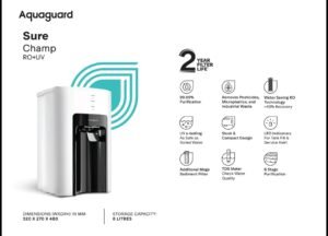 Aquaguard sure CHAMP RO UV 2X