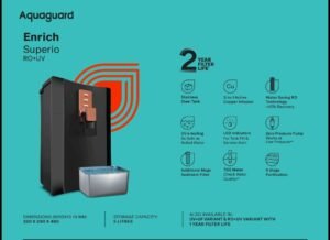 Aquaguard Enrich Superio RO+UV+SS 2X