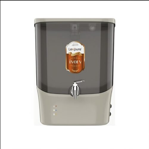 Lex Pure Ivory Premium RO Water Purifier, 8L Storage Tank, 5 Stage Filtration, 18L/Hr Capacity, Sand Beige