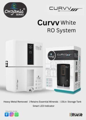 Organic Series Curvv white RO System for home