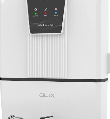 Olix 4x Technology with Alkaline Purification, 10 Stage RO Water Purifier with UV, UF, TDS Adjuster and 10 Liter Storage Tank, Smart Ro for Home and Offices