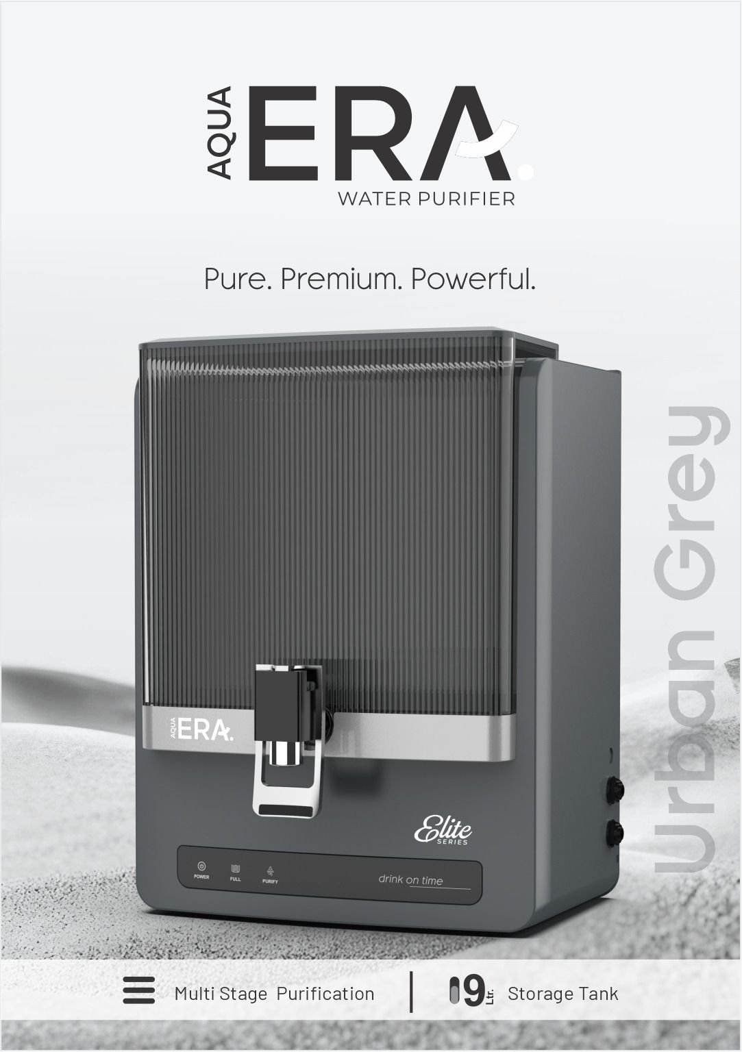 ERA AQUA 7-Stage RO UV UF Alkaline Zinc Water Purifier - Silk Blue 1 ERA AQUA 7-Stage RO UV UF Alkaline Zinc Water Purifier - Silk Blue