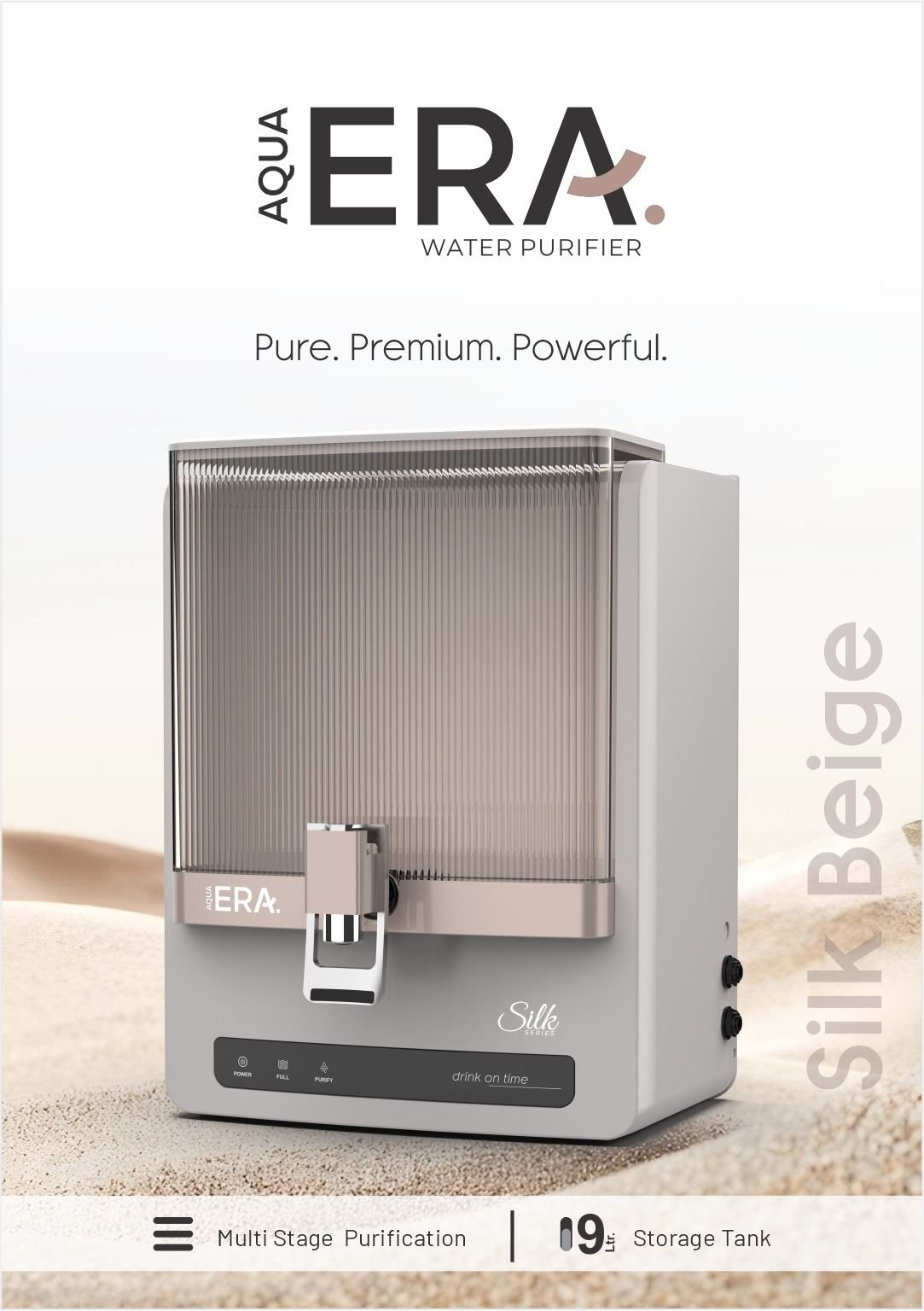 ERA AQUA 7-Stage RO UV UF Alkaline Zinc Water Purifier - Silk Blue 3 ERA AQUA 7-Stage RO UV UF Alkaline Zinc Water Purifier - Silk Blue - Image 3