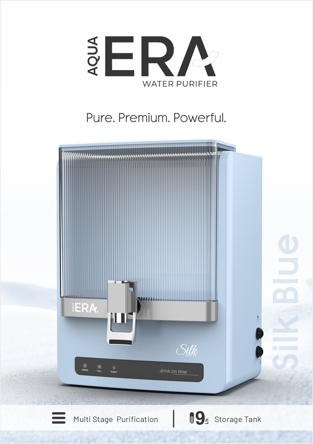 ERA AQUA 7-Stage RO UV UF Alkaline Zinc Water Purifier - Silk Blue 5 ERA AQUA 7-Stage RO UV UF Alkaline Zinc Water Purifier - Silk Blue