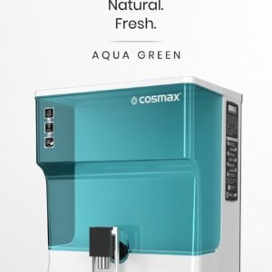 Shop Now 7 Cosmax 1.25 Multi-Stage Ro Uv Uf Alkaline Water Purifier Cabinet 9L Storage In Natural Green