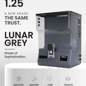 Shop Now 8 Cosmax 1.25 Multi-Stage Ro Uv Uf Alkaline Water Purifier Cabinet 9L Storage In Lunar Grey