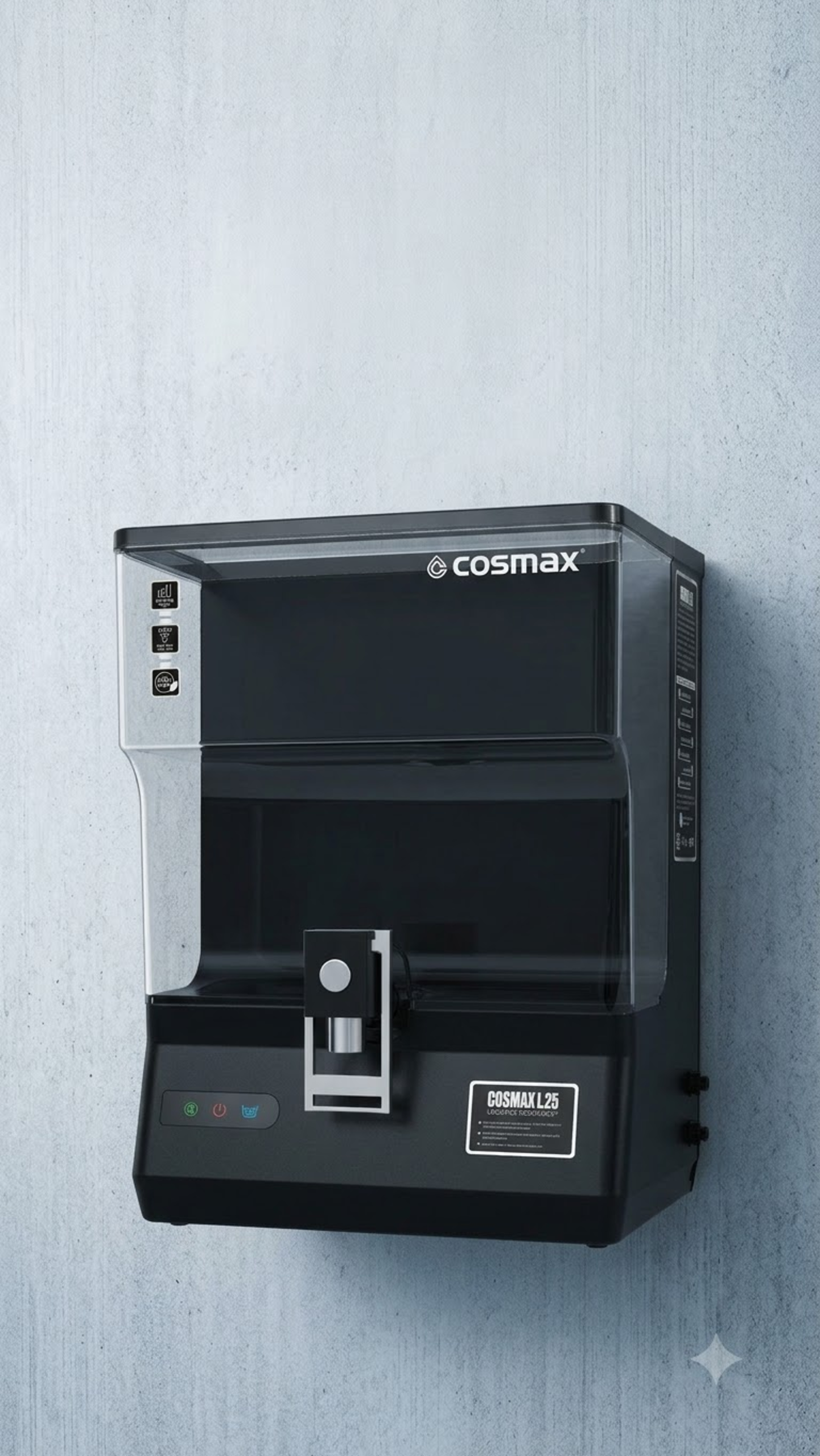 Cosmax 1.25 Ro Uv Alkaline Water Purifier ( Black ) 1 Cosmax 1.25 Ro Uv Alkaline Water Purifier Cabinet